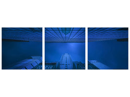 panoramic-3-piece-canvas-print-chrysler-in-blue