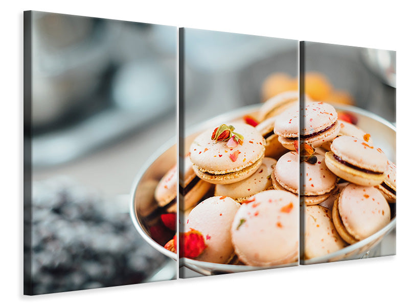 3-piece-canvas-print-a-bowl-of-macarons