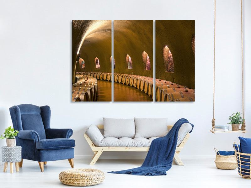 3-piece-canvas-print-in-the-wine-cellar