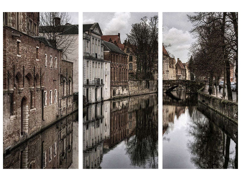 3-piece-canvas-print-reflections-of-the-past