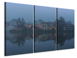 3-piece-canvas-print-when-darkness-begins-to-release-its-grip-of-the-old-town