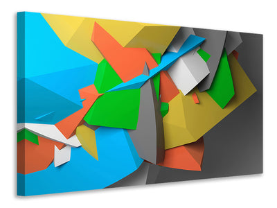 5-piece-canvas-print-3d-geometric-figures