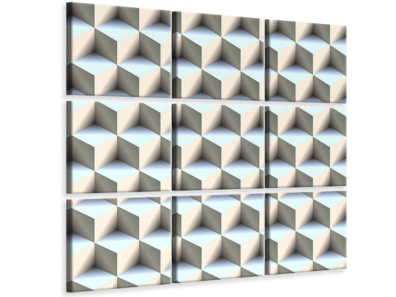 4-piece-canvas-print-3d-polytope