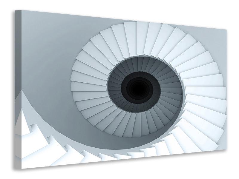 modern-4-piece-canvas-print-3d-spiral-staircase