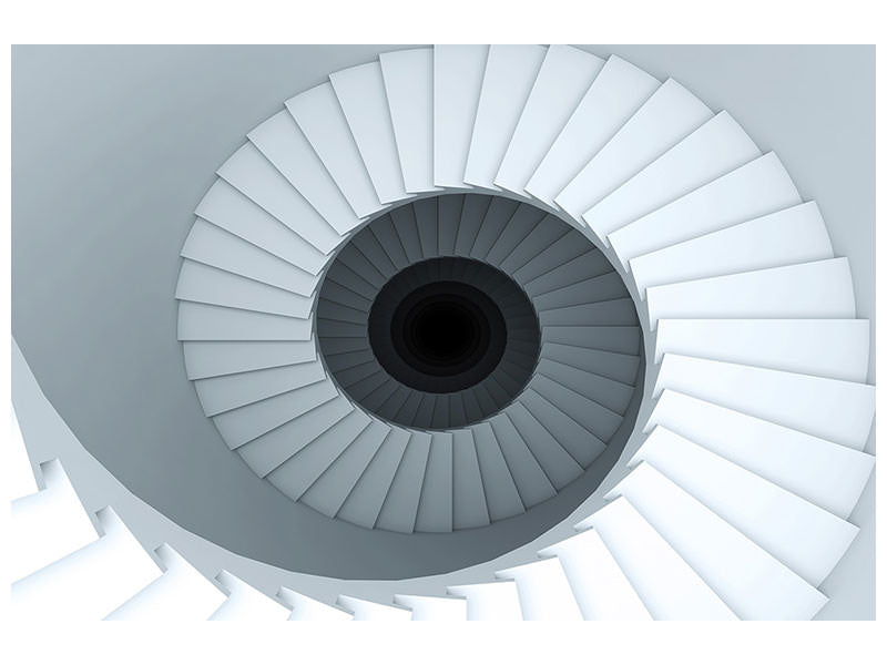 4-piece-canvas-print-3d-spiral-staircase