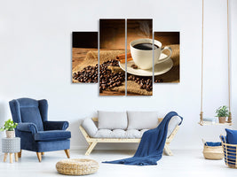 4-piece-canvas-print-coffee-break-ii