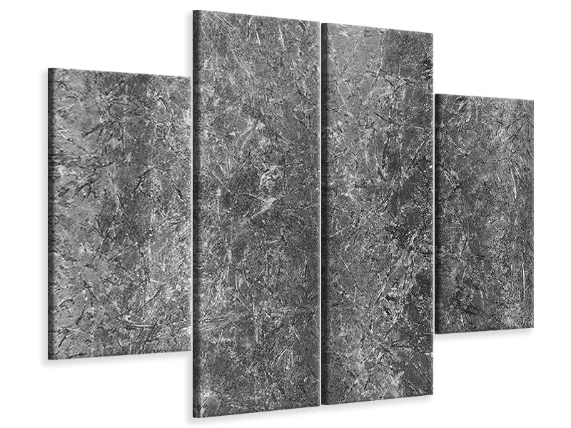 4-piece-canvas-print-concrete-abstract