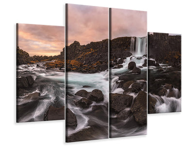 4-piece-canvas-print-oxararfoss