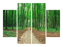 4-piece-canvas-print-pine-forests