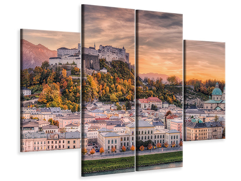 4-piece-canvas-print-salzburg-in-fall-colors
