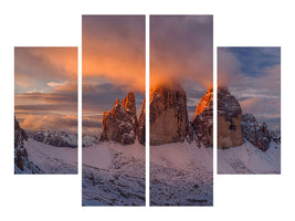 4-piece-canvas-print-the-story-of-the-one-sunrise
