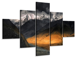 5-piece-canvas-print-a-bend-to-light