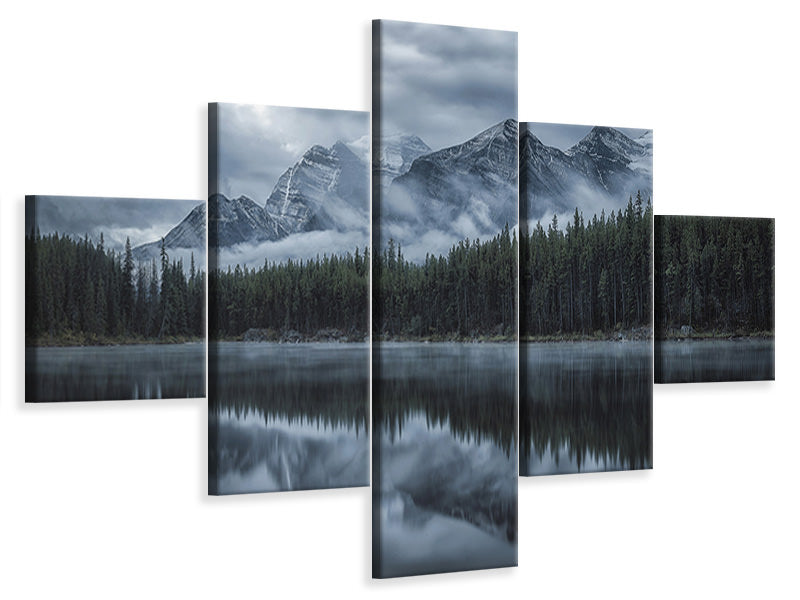 5-piece-canvas-print-cold-mountains