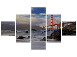 5-piece-canvas-print-golden-gate-bridge-p