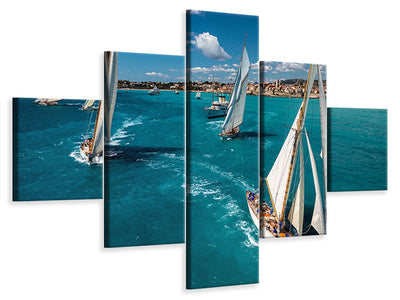 5-piece-canvas-print-race-start