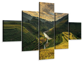 5-piece-canvas-print-riceterrace