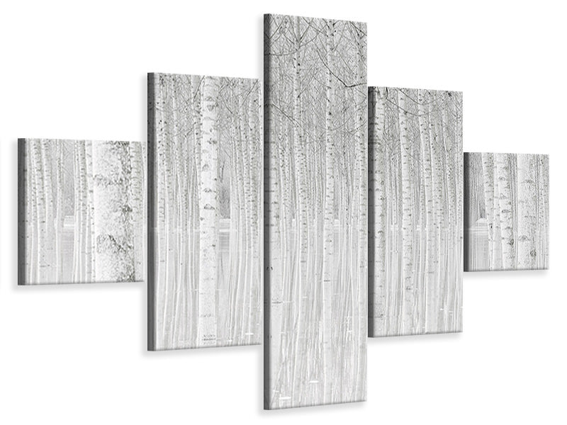 5-piece-canvas-print-trees