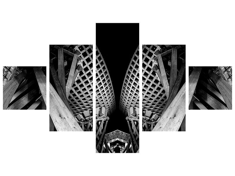 5-piece-canvas-print-twist-gate