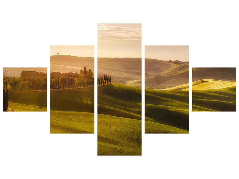 5-piece-canvas-print-waves-of-light