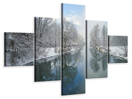 5-piece-canvas-print-winter-ii