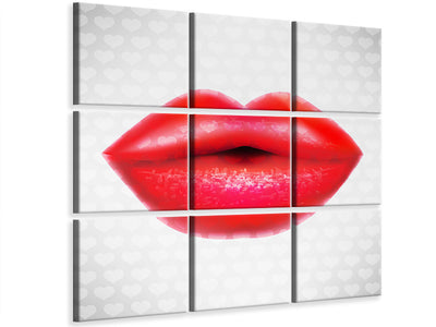 9-piece-canvas-print-kiss