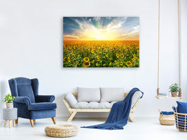 4-piece-canvas-print-a-field-full-of-sunflowers