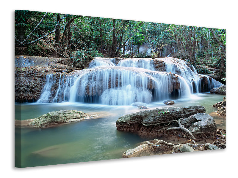4-piece-canvas-print-a-waterfall