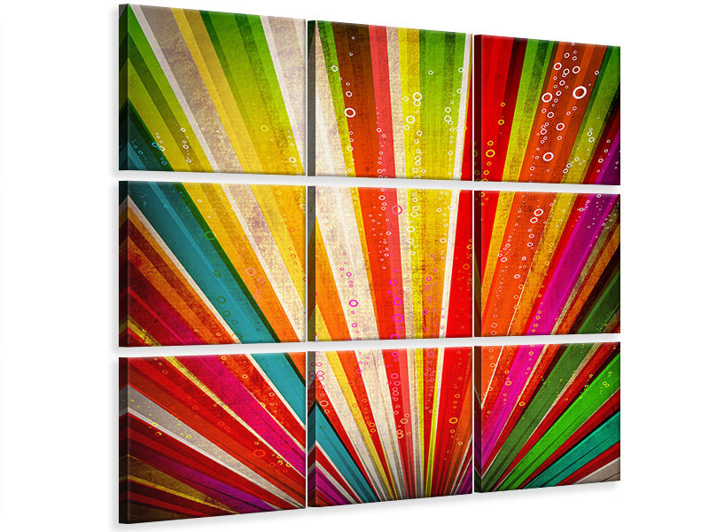 canvas-print-abstract-colored-light-rays