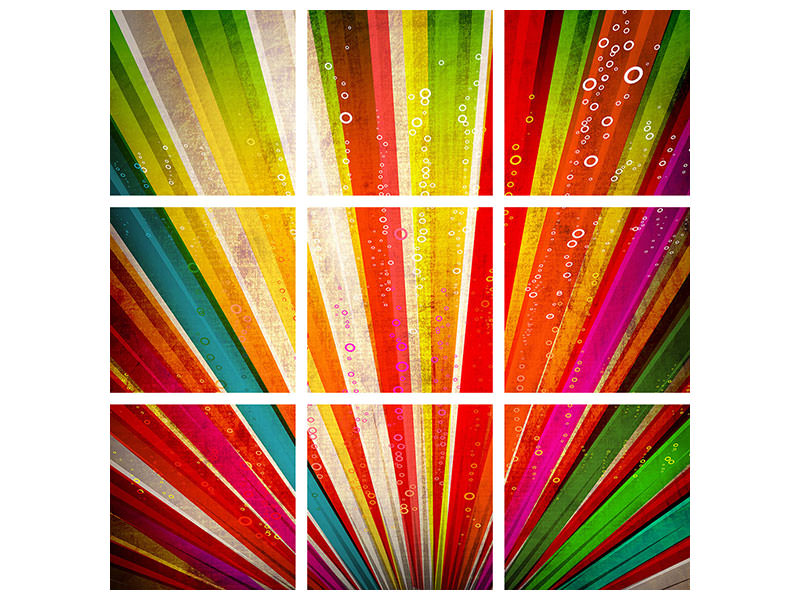 canvas-print-abstract-colored-light-rays