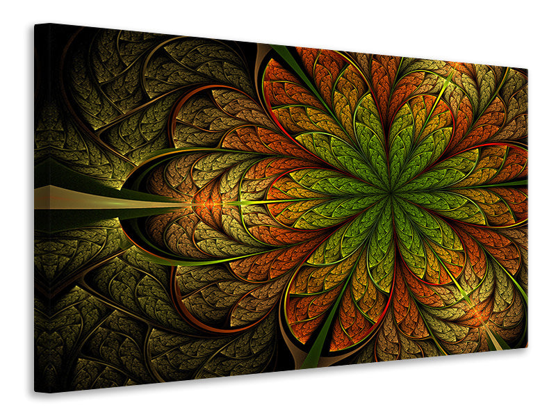 3-piece-canvas-print-abstract-floral-pattern