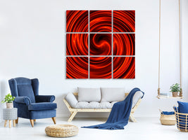 canvas-print-abstract-red-whirl