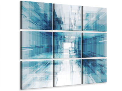 4-piece-canvas-print-abstract-space-expansion