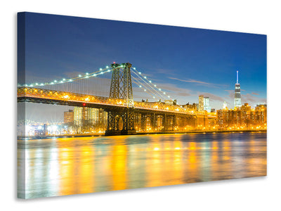 4-piece-canvas-print-brooklyn-bridge-at-night