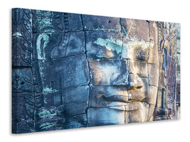 panoramic-3-piece-canvas-print-buddha-in-rock