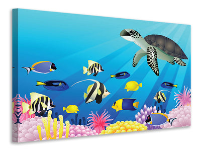 modern-4-piece-canvas-print-childrens-underwater-world