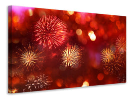 panoramic-3-piece-canvas-print-colorful-fireworks