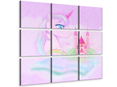 4-piece-canvas-print-fairytale-castle