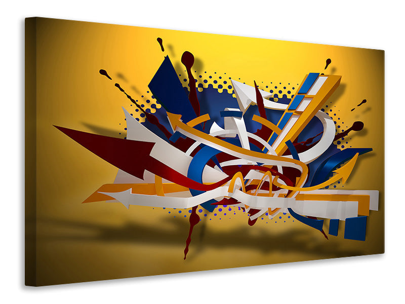modern-4-piece-canvas-print-graffiti-art
