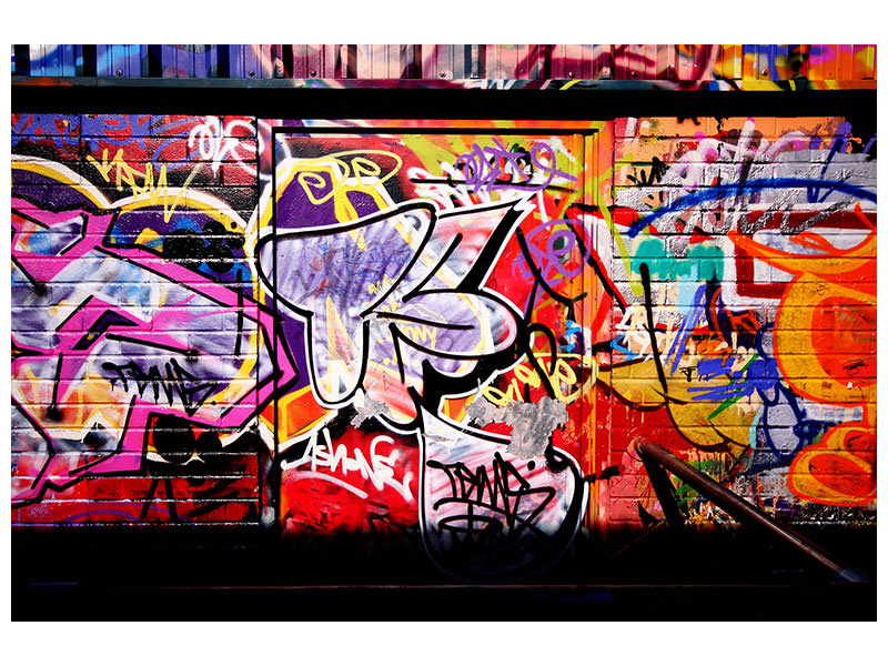 4-piece-canvas-print-graffiti-wall-art