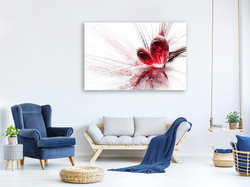 5-piece-canvas-print-heart-reflection