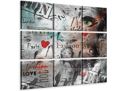4-piece-canvas-print-i-love-paris