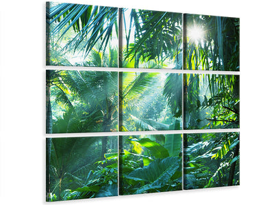 4-piece-canvas-print-in-tropical-forest