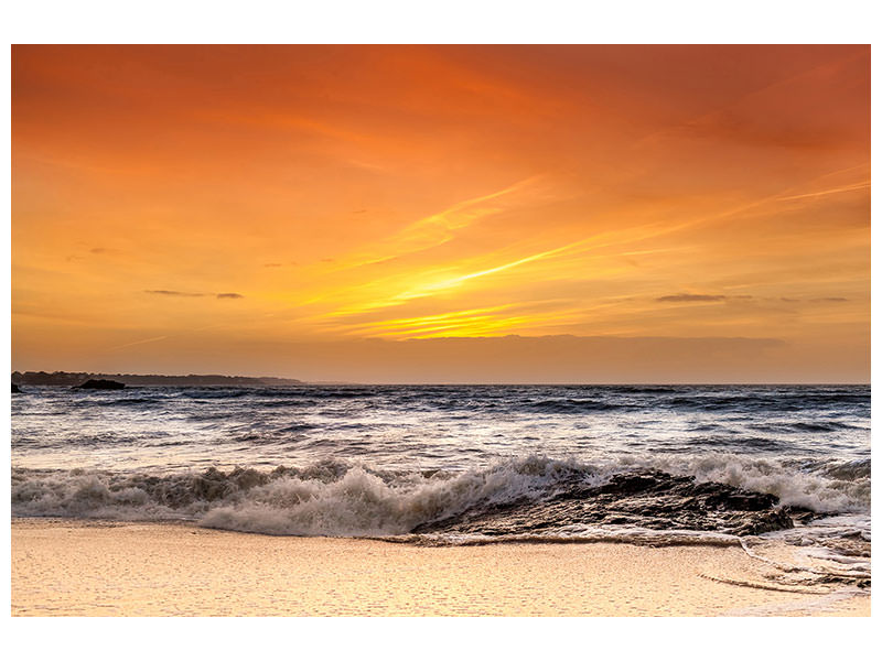 modern-4-piece-canvas-print-lake-with-sunset
