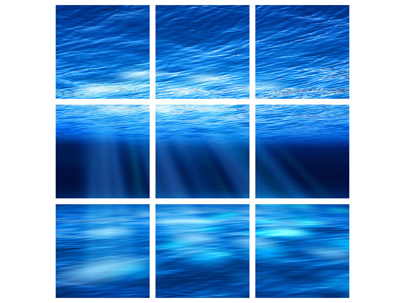 canvas-print-light-under-water