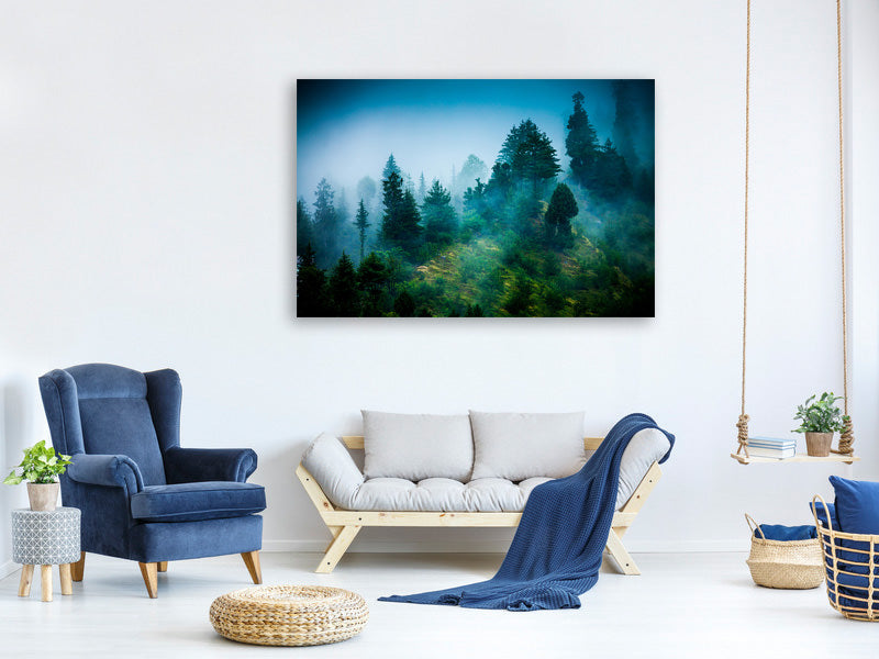 5-piece-canvas-print-mysterious-forest-ii