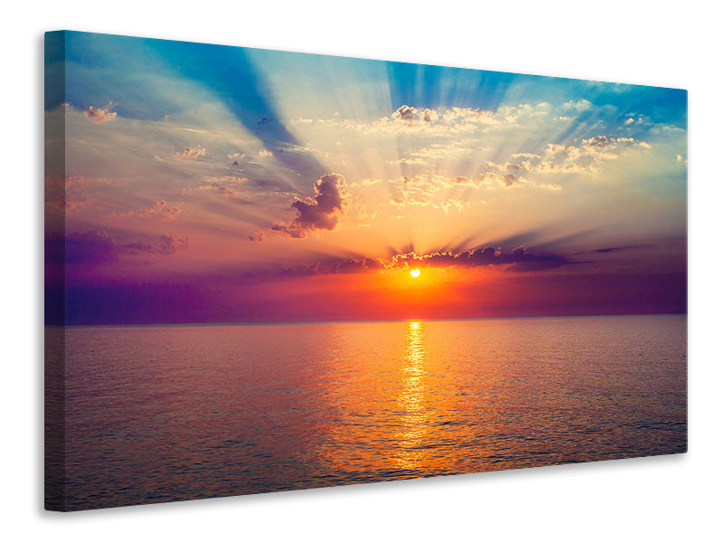 4-piece-canvas-print-mystic-sunrise