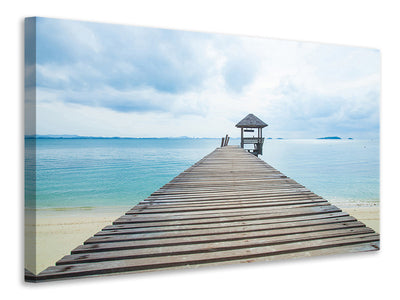 panoramic-3-piece-canvas-print-ocean-footbridge