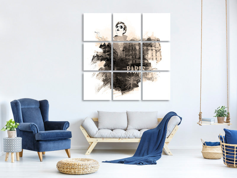 canvas-print-paris-model
