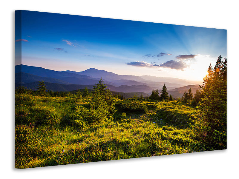 4-piece-canvas-print-peaceful-landscape