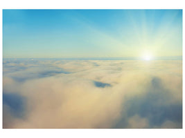 panoramic-3-piece-canvas-print-photo-wallaper-dawn-above-the-clouds
